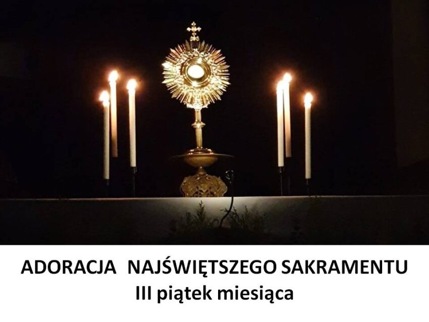 Adoracja w III piątek lutego 2026