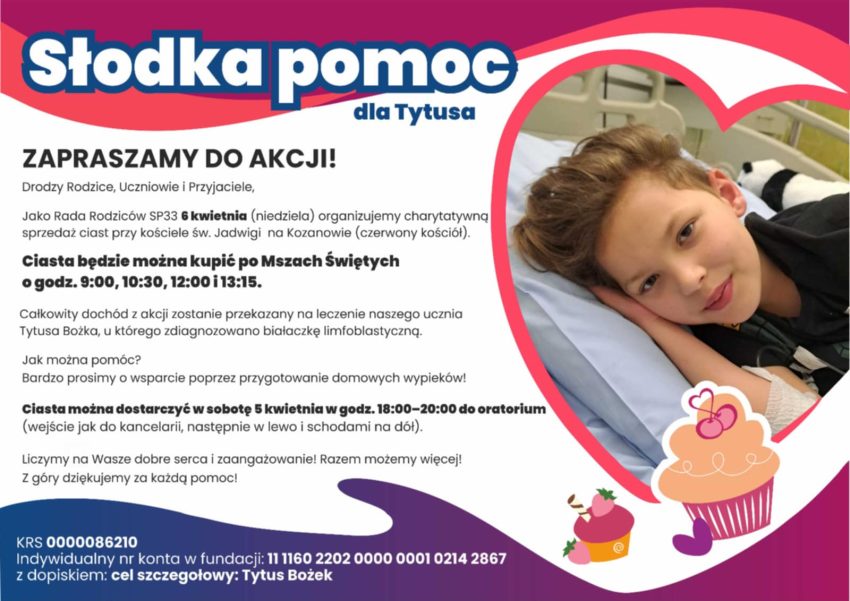 Słodka pomoc dla Tytusa