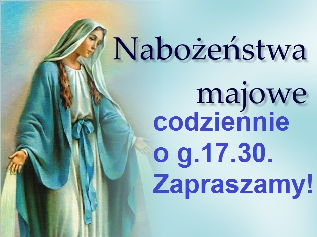NABOŻEŃSTWA MAJOWE 2026