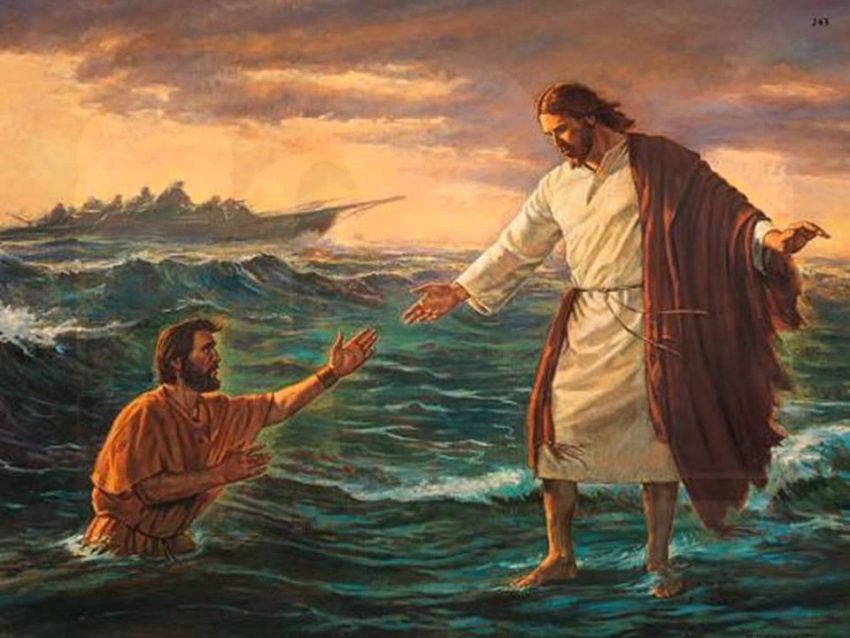 19 niedziela zwykła – „Jezus chodzi po jeziorze”
